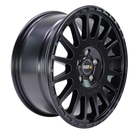 8x18 ET45 Twin-Monotube-Projekt-AT2 Alufelge schwarz für Mercedes V-Klasse 447